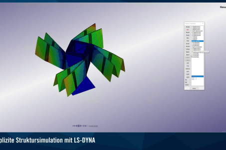 DCUBED verwendet LS-DYNA für die explizite Struktursimulation