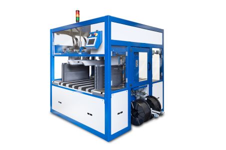Mosca GmbH: UCB – Vollautomatische Wellpapp-Umreifungsmaschine